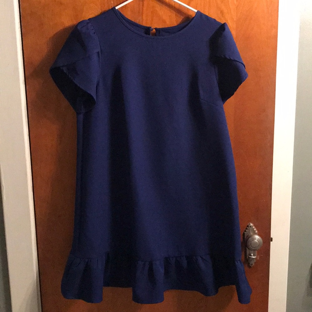 Women’s Royal Peplum Dress